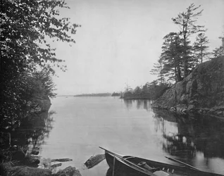 セントローレンスの千の島の中で、c1897。