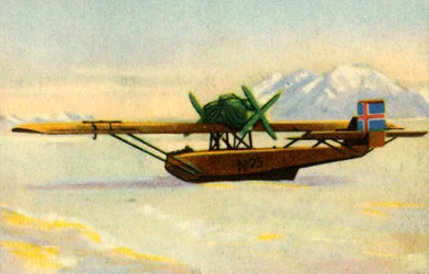 アムンゼンスドルニエドJウォルの極氷、1925年、1932年。