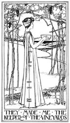 1899年のソロモンの歌のイラスト