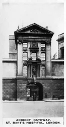 エンシェントゲートウェイ、セントバーツ病院、ロンドン、c1920s