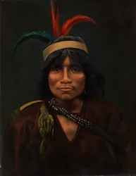 アニシャ・インディアン、カリフォルニア州。 1890-1892。