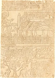 ヨハネの黙示録、リーフ 42、c。 1465年。
