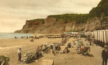 Appley Beach and Cliffs、シャンクリン、IW、1933年。