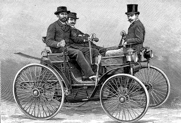 アルマンプゴット最初の自動車、1890