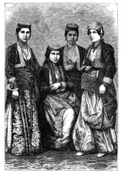 アルメニア女性、c1890