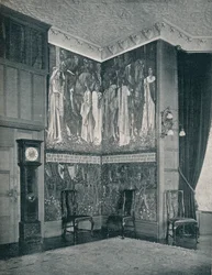 スタンモアホールでのアラスのタペストリー、1898-9