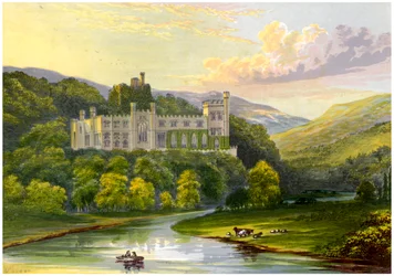 アランデル城、サセックス、ノーフォーク公爵の家、c1880