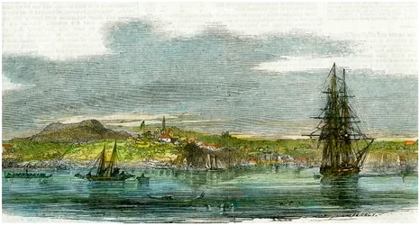オークランド、ニュージーランド、c1880