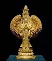 Avalokitesvara -彫刻、17日〜18日世紀