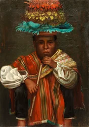 アイマラボーイ、カリフォルニア州。 1890-1892。