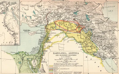 バビロニア、アッシリア、隣接国、c1902、1903