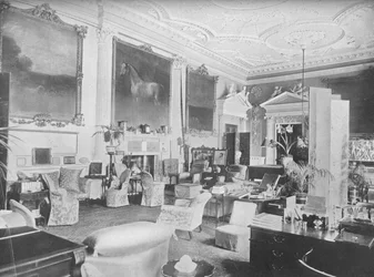 バドミントン、グロスター-ビューフォート公爵、1910年