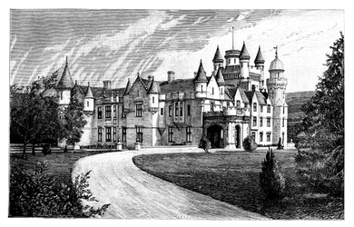 スコットランドのバルモラル城