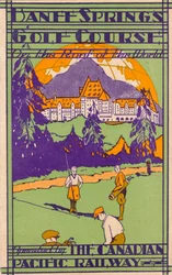バンフスプリングスゴルフコース、スコアカード、c1925