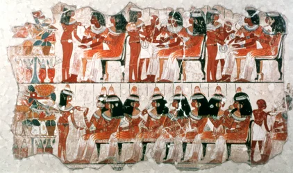 宴会シーン、紀元前1350年