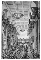 ギルドホールの女王のための宴会、ロンドン、1837、1900