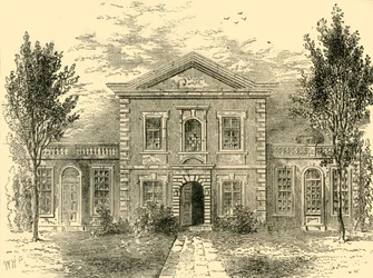 理髪外科医ホール1800、c1872。
