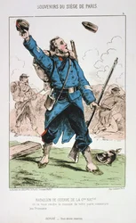 1870〜1871年のパリ包囲戦、国家警備隊大隊