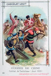 中国のタシチャウでの戦い、ボクサーの反乱、1900年8月