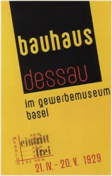 バウハウス、1929