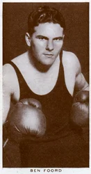 ベン・フォルド、南アフリカのボクサー、1938