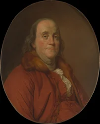ベンジャミンフランクリン1706-1790。
