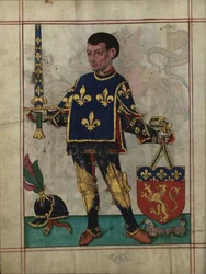 Bertrand du Guesclin From Livro do Ameiro-Mor、1509