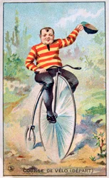 自転車レース、c1900
