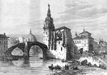 スペイン、ビルバオ、1874年4月