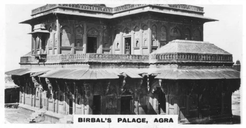 Birbals Palace、ファテープルシークリー、アグラ、インド、c1925