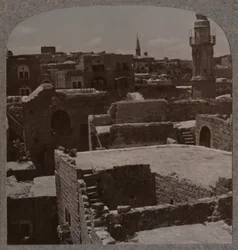 Lydda、c1900の鳥瞰図