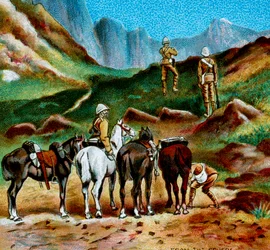 ボブスアイ、ブリティッシュスカウト、1900年。