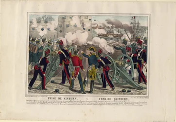 キンバーン爆撃、1855