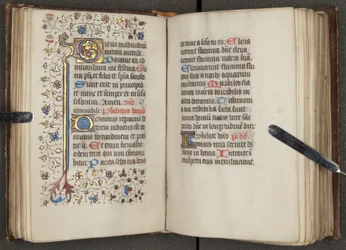 時の書」1450年頃（ベラムにインク
