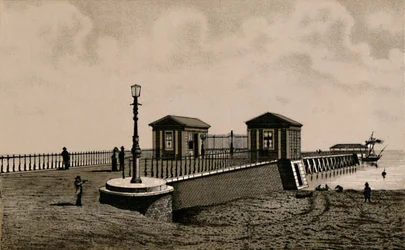 ブリタニア桟橋、c1880。