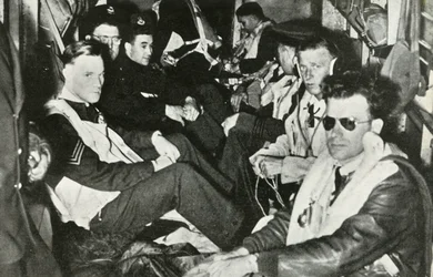 大西洋橋を建設したイギリスのエイメン、c1939-c1944 1946。