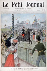 ブリュッセルからオステンド競馬、1902