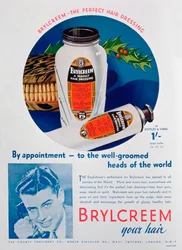ブリクリーム広告、1938