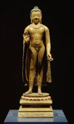 釈迦牟尼仏-彫刻・7世紀