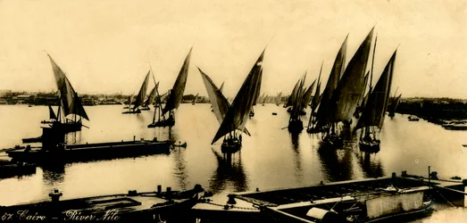 カイロ-ナイル川、c1918-c1939。