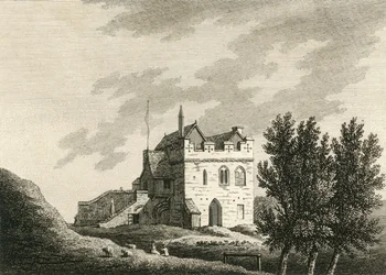 ケンブリッジ城、1783年。
