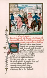 カンタベリーの巡礼者、c1420 19 世紀