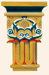 柱の首都、フィッシュポンドの裁判所、1907年。