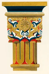 柱の首都、フィッシュポンドの裁判所、1907年。