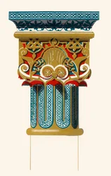 柱の首都、ライオンズ裁判所、1907年。