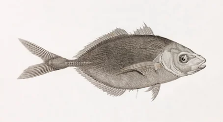 Caranx Lune、クローズアップ