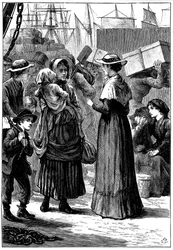 Caroline Chisholm、The Emigrants Friend、シドニー、オーストラリア、c1845