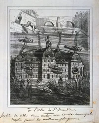 パリコミューン、1871年。
