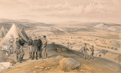 騎兵隊キャンプ、1856