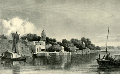 Cawnpore-ロバーツ卿の生家、1820年代、1901年。